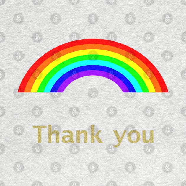 Thank You Rainbow by ellenhenryart